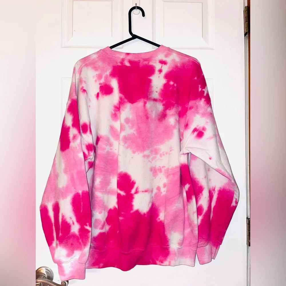 URBAN OUTFITTERS tie dyed heart sweatshirt. - Picture 5 of 6